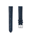 Midnight Blue Alligator Leather Watch Strap 19mm