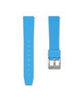 Miami Blue Quick Release Rubber Strap 19mm