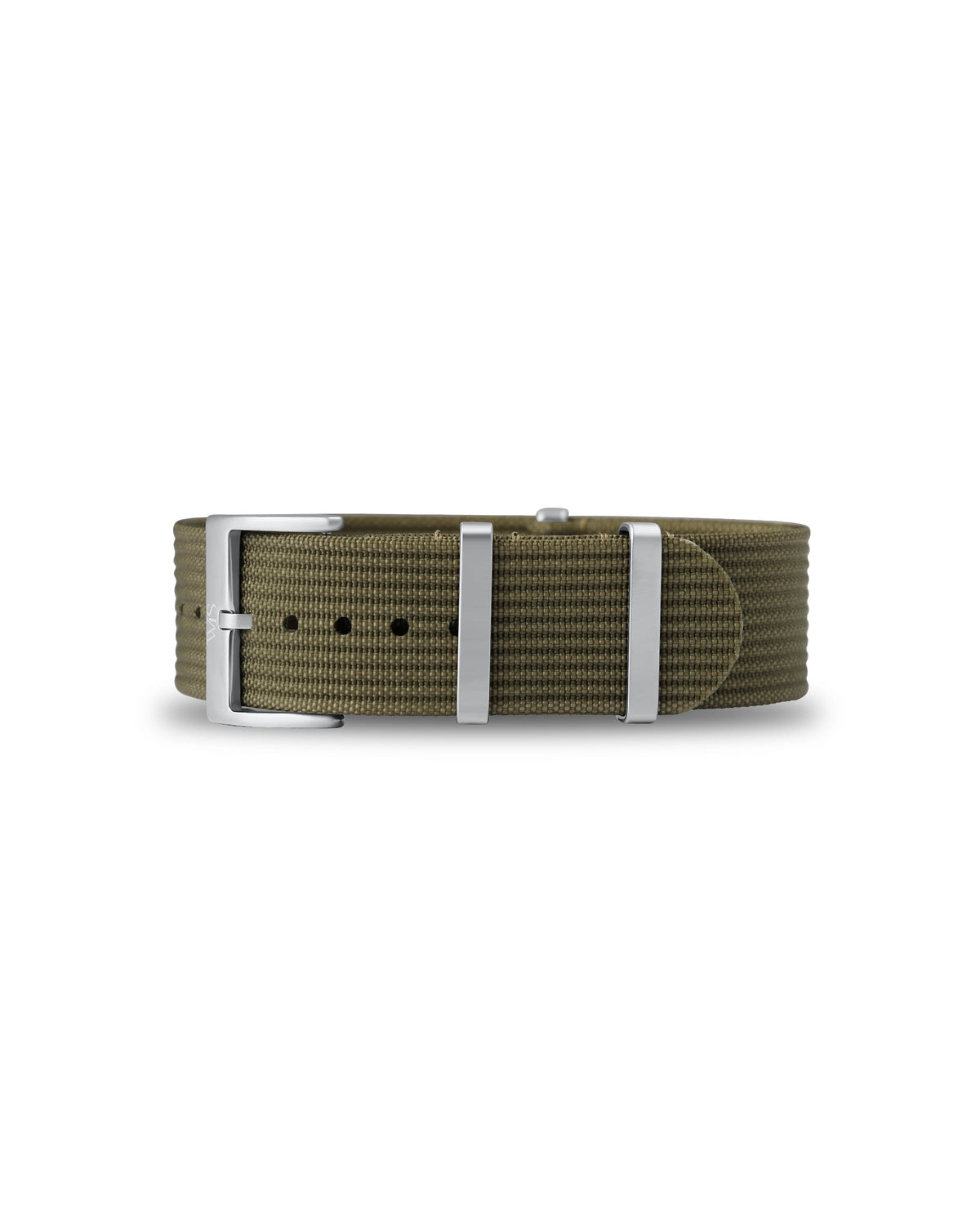 Army Green Woven Nylon Strap 19mm