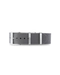 Charcoal Grey Woven Nylon Strap 19mm