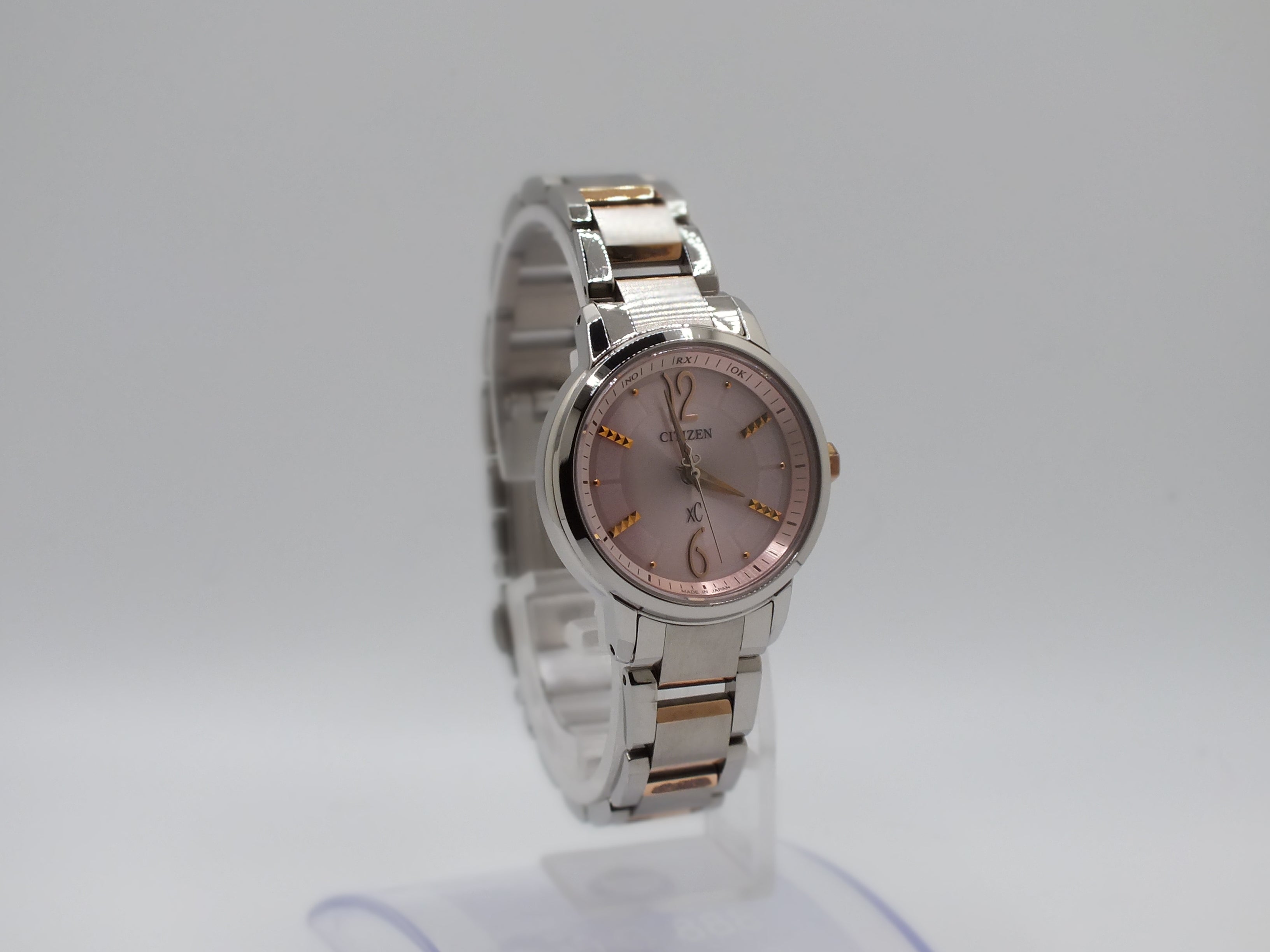 Citizen xC Eco-Drive Radio Controlled Pink Dial Ladies