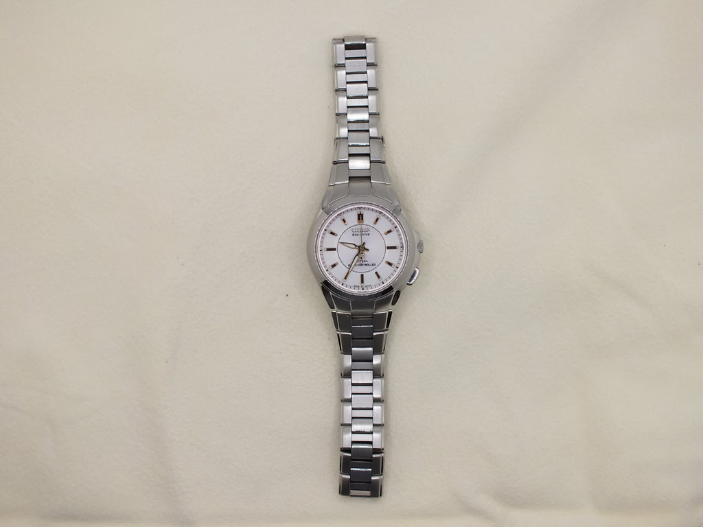 Citizen Attesa H330 Eco-Drive Pink Dial Titanium Women’s Watch