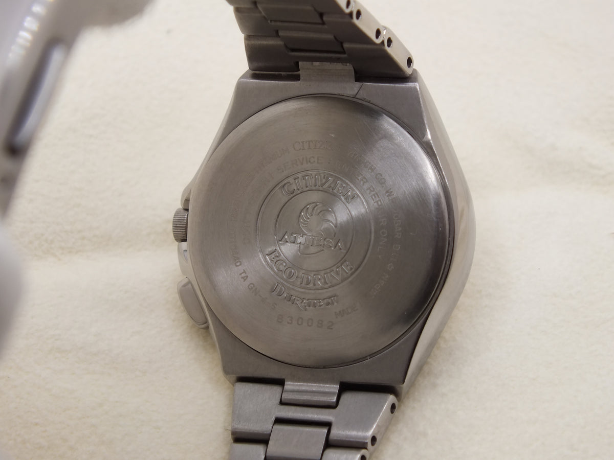 Citizen Attesa H330 Eco-Drive Pink Dial Titanium Women’s Watch