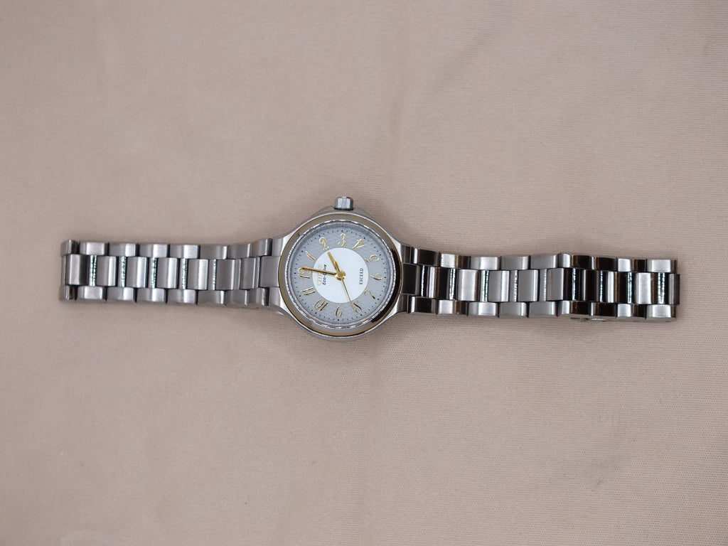 Citizen Exceed A980 Eco-Drive Women’s Two-Tone Watch - New Cell