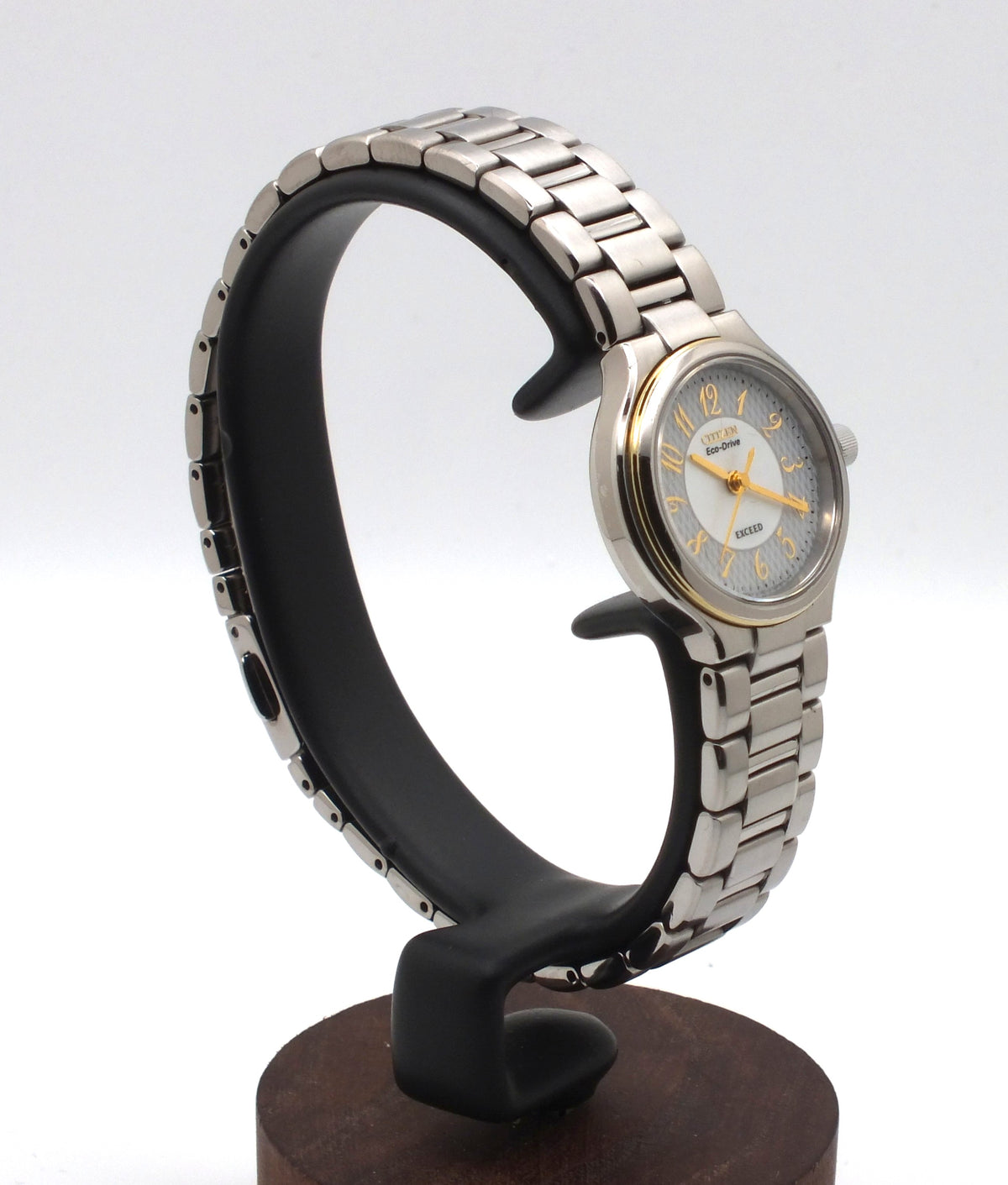 Pre-Owned Citizen Exceed Eco-Drive Women's Two-Tone Watch A980