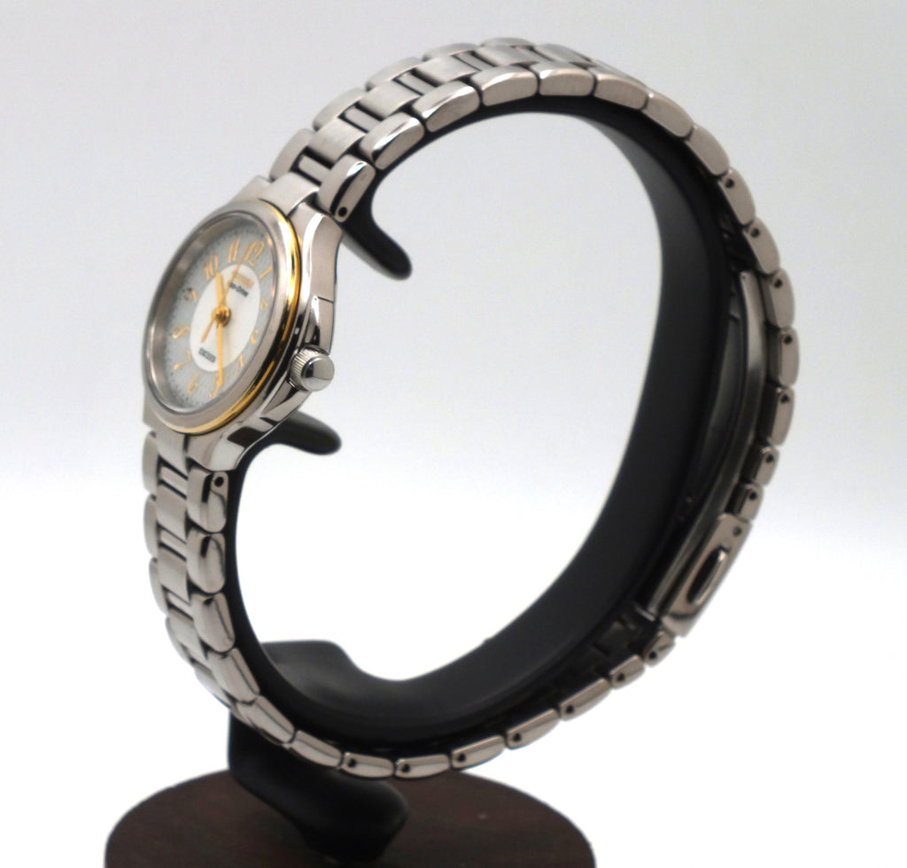 Pre-Owned Citizen Exceed Eco-Drive Women's Two-Tone Watch A980