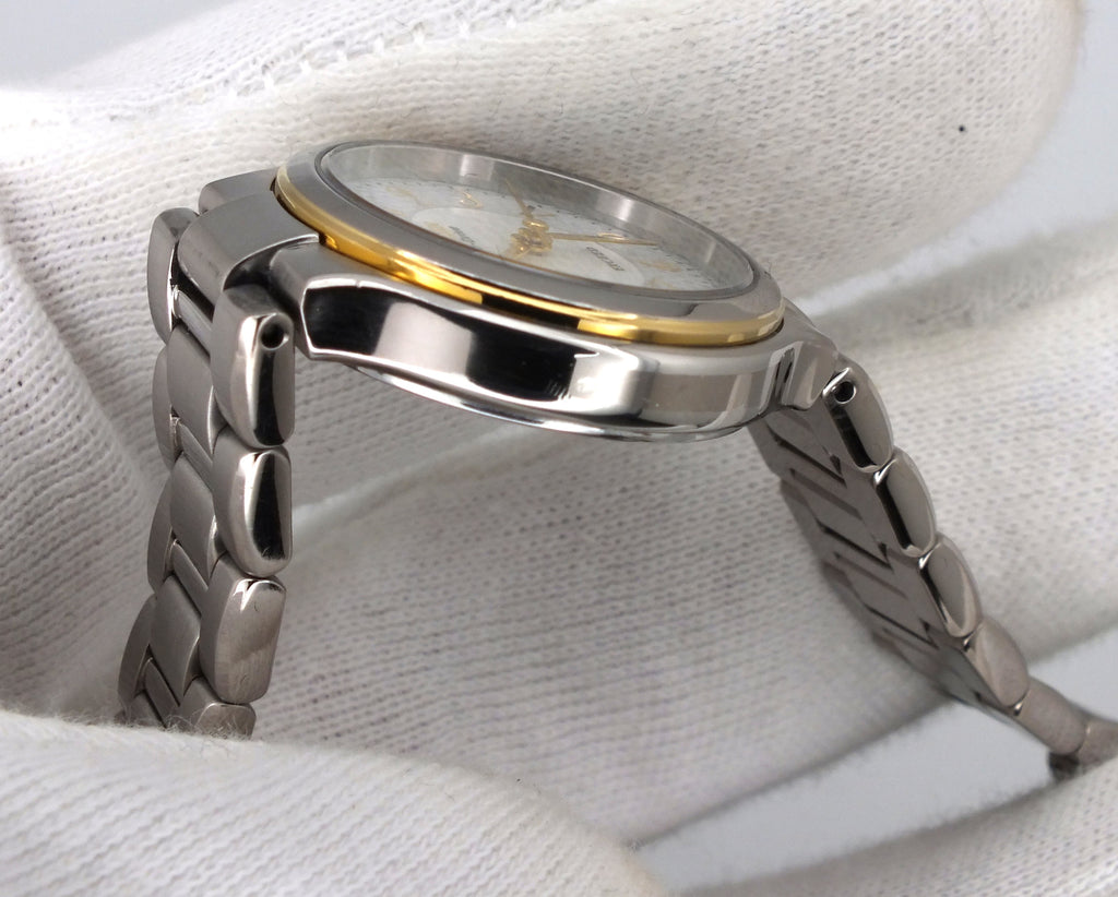 Pre-Owned Citizen Exceed Eco-Drive Women's Two-Tone Watch A980