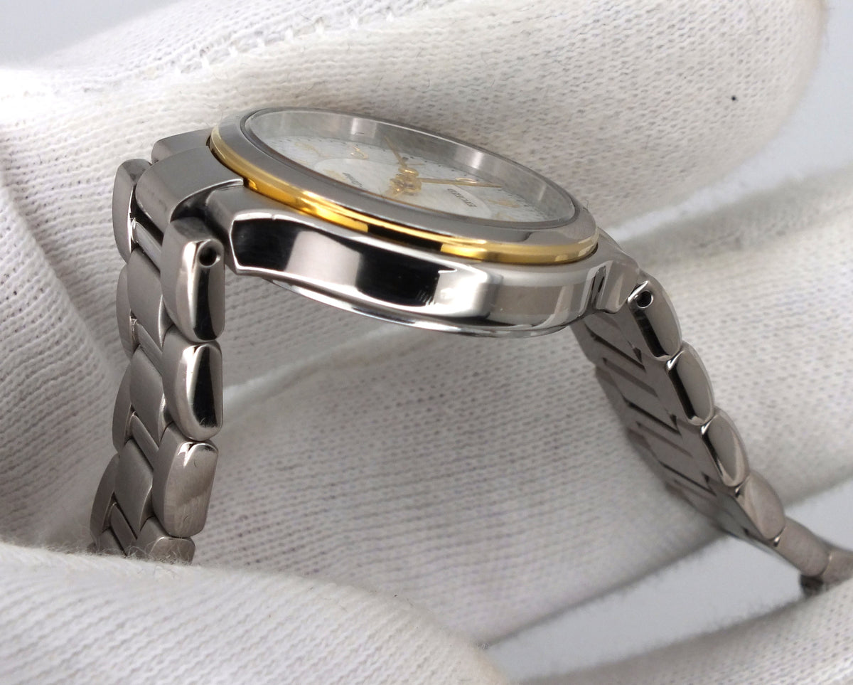 Pre-Owned Citizen Exceed Eco-Drive Women's Two-Tone Watch A980