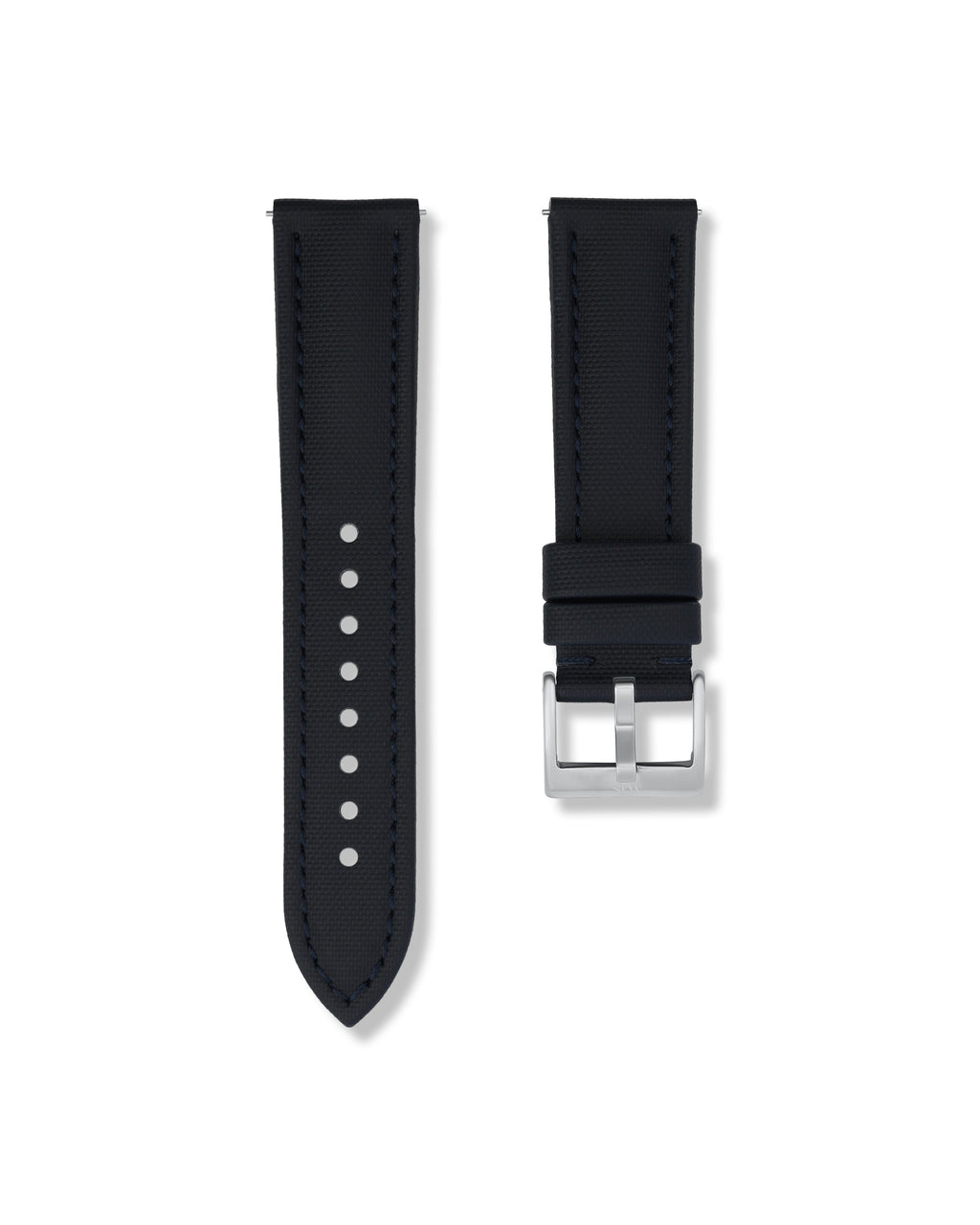 Midnight Blue Sailcloth Strap 22mm