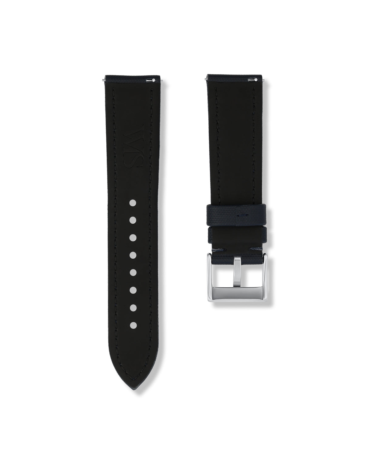 Midnight Blue Sailcloth Strap 22mm
