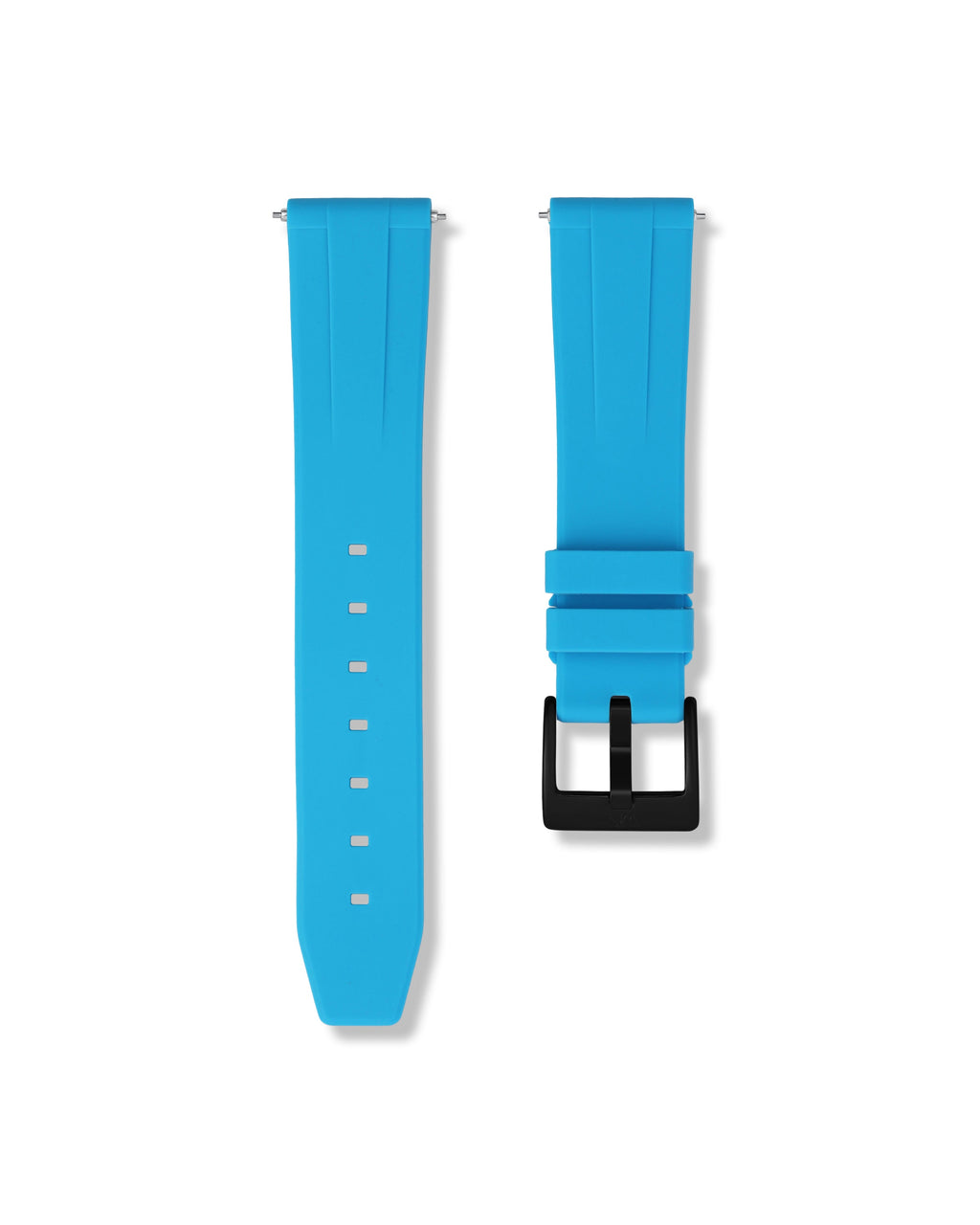 Miami Blue Quick Release Rubber Strap 18mm