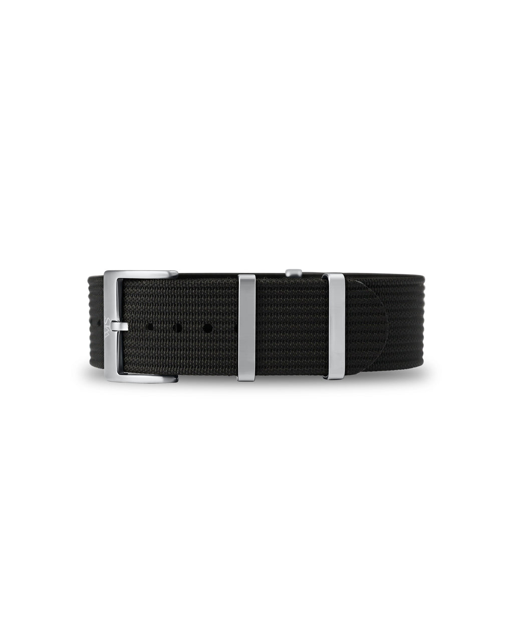 Tuxedo Black Woven Nylon Strap 19mm