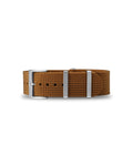Woodland Brown Woven Nylon Strap 18mm