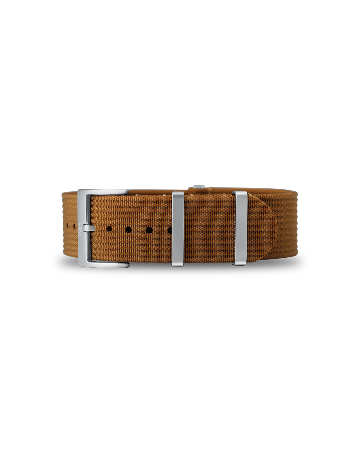 Woodland Brown Woven Nylon Strap 19mm