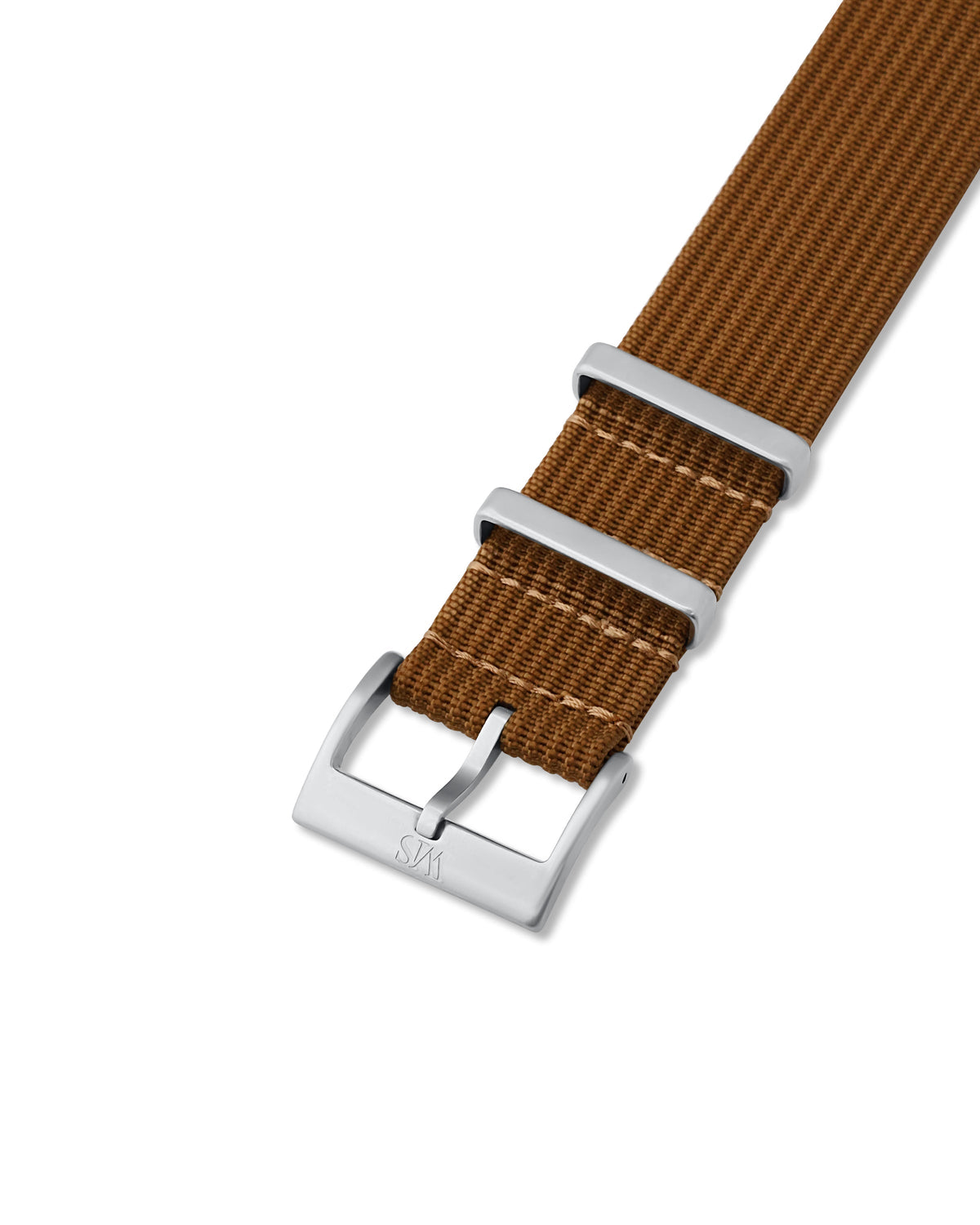 Woodland Brown Woven Nylon Strap 18mm