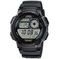 Casio Men’s Black Digital World Time Resin Sport Wristwatch - AE-1000W-1AVCF