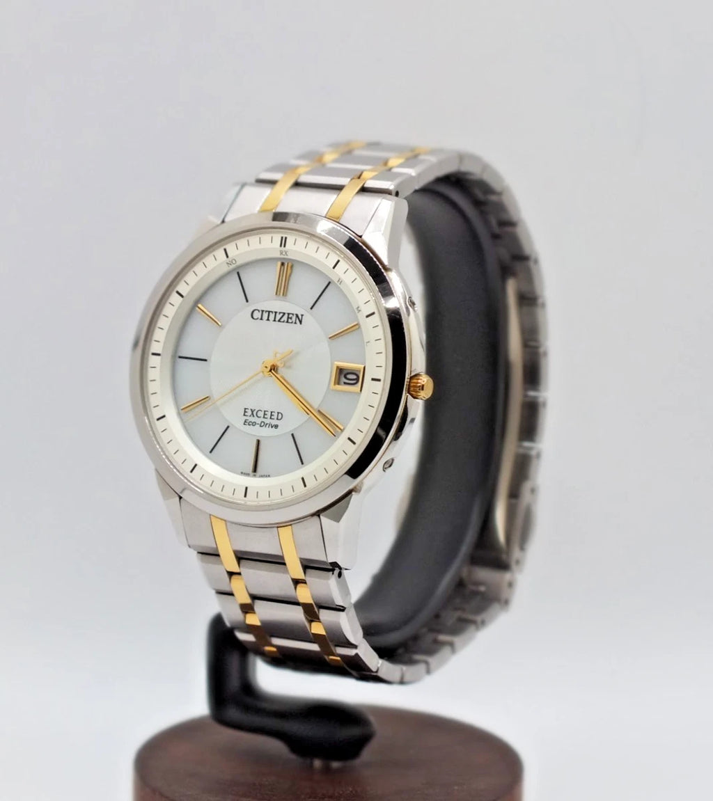 Citizen Exceed H113 Eco-Drive Radio Titanium Two-Tone - Picture 2 of 20
