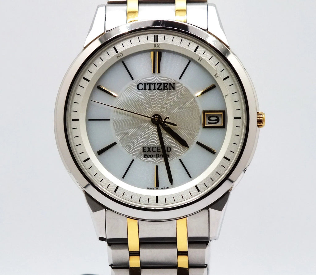 Citizen Exceed H113 Eco-Drive Radio Titanium Two-Tone - Picture 6 of 20