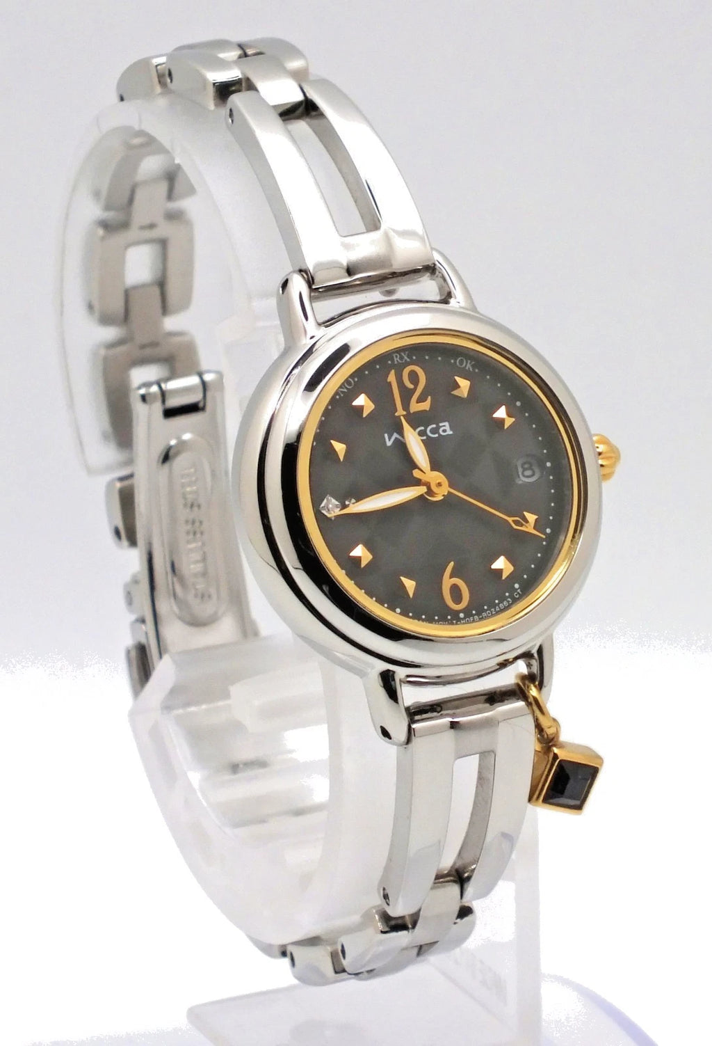 Citizen Wicca women's solar watch with black dial, photo 3 of 21