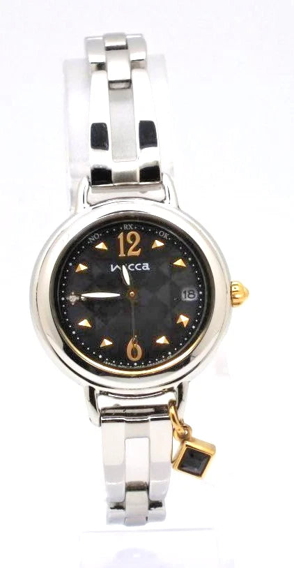Citizen Wicca women's solar watch with black dial, photo 4 of 21