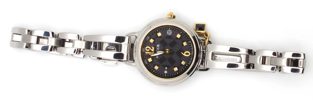 Citizen Wicca women's solar watch with black dial, photo 11 of 21