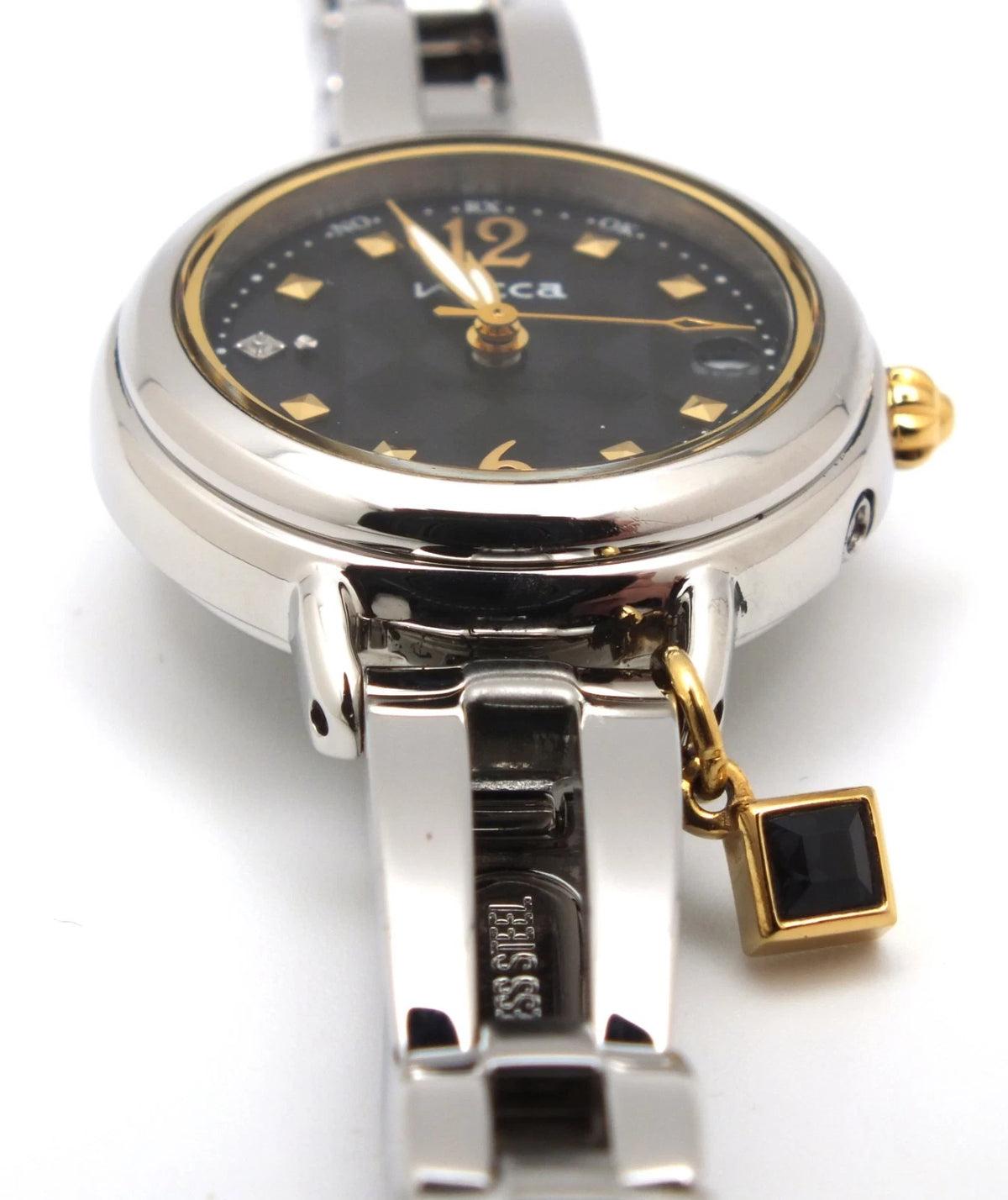 Citizen Wicca women's solar watch with black dial, photo 14 of 21