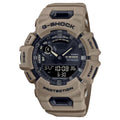Casio G-SHOCK Men's Black Dial Analog/Digital Watch Beige Resin Strap Bluetooth Fitness Tracker - GBA-900UU-5ADR